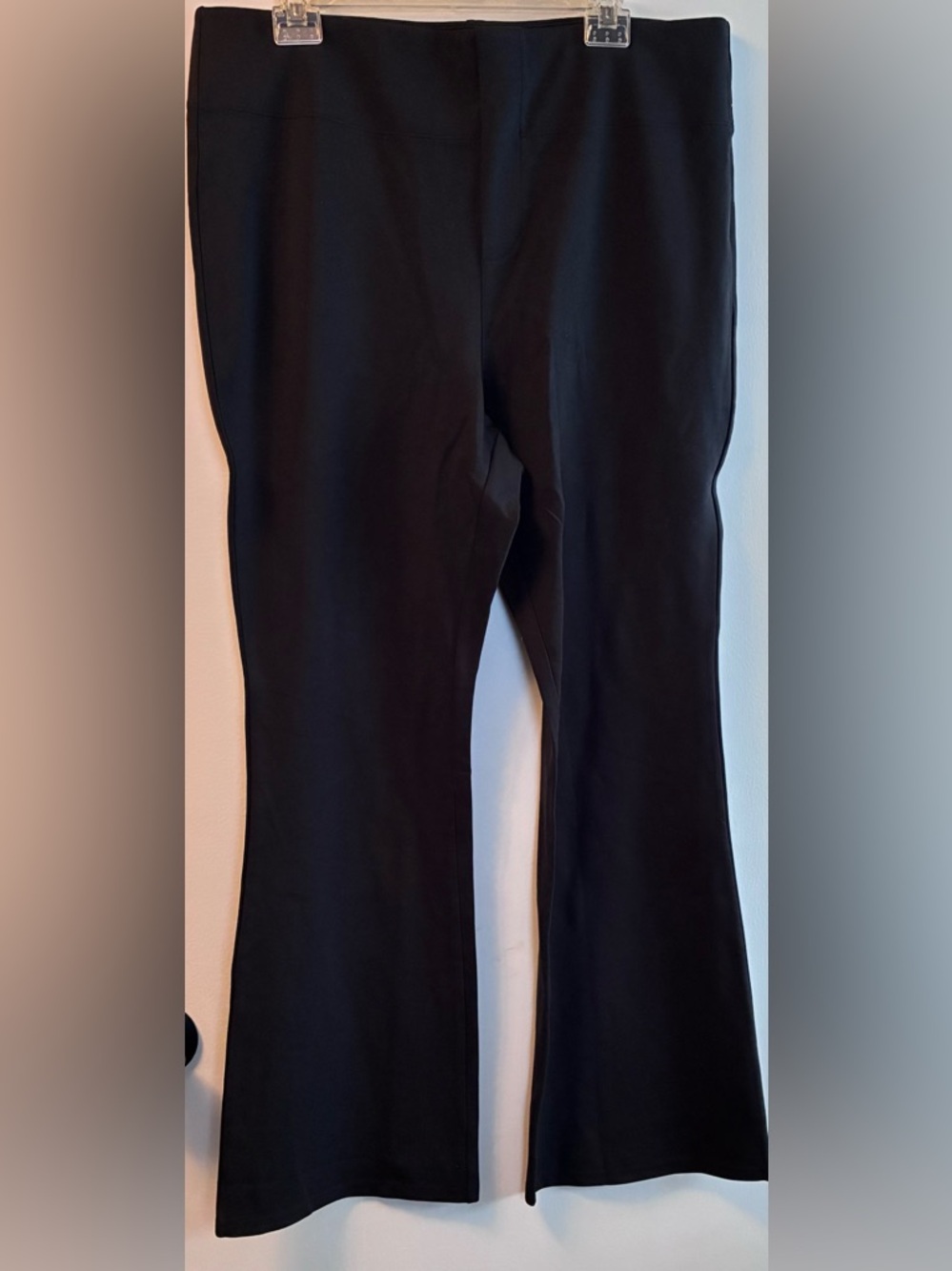 HALARA Black Active Flare Leggings 1x